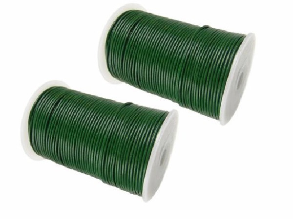 CUERO VERDE ENCERADO 2mm -10mts-