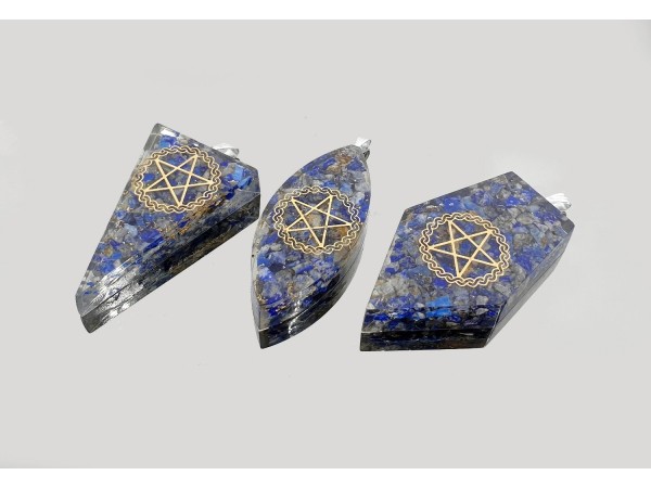 Colgante orgonite lapislazuli variado (3ud)