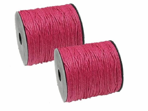 ROLLO CORDÓN ROSA OSCURO FINO 1.5mm -30mts-