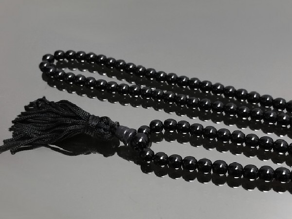 Mala bola obsidiana negra 6mm