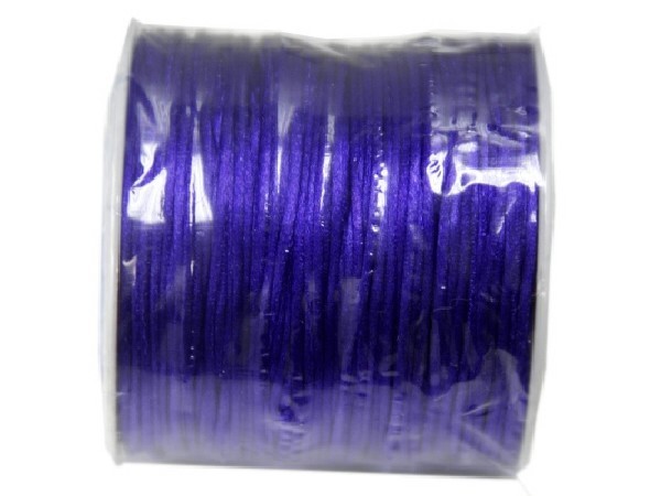 ROLLO CORDÓN COLA DE RATON SEDA VIOLETA -100mts-