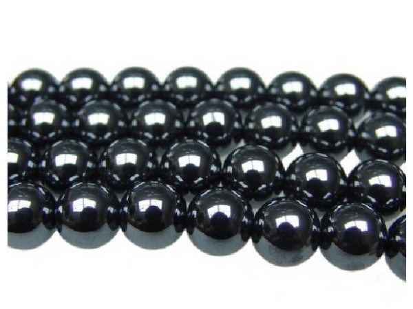 Hilo bola hematite 12mm