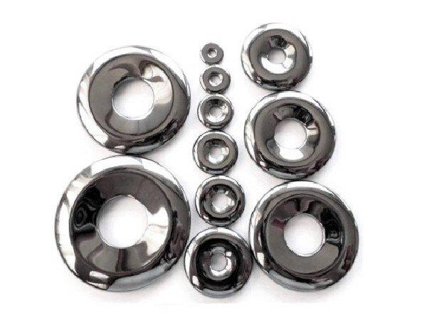 Colgante donut hematite 30mm (5ud)