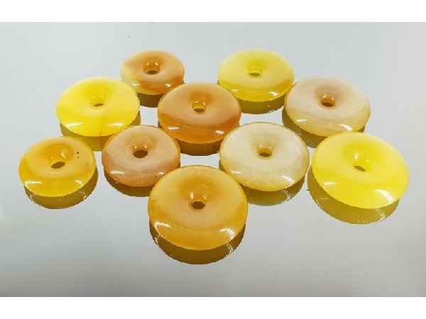 COLGANTE DONUT JADE  VARIADO(10UD)