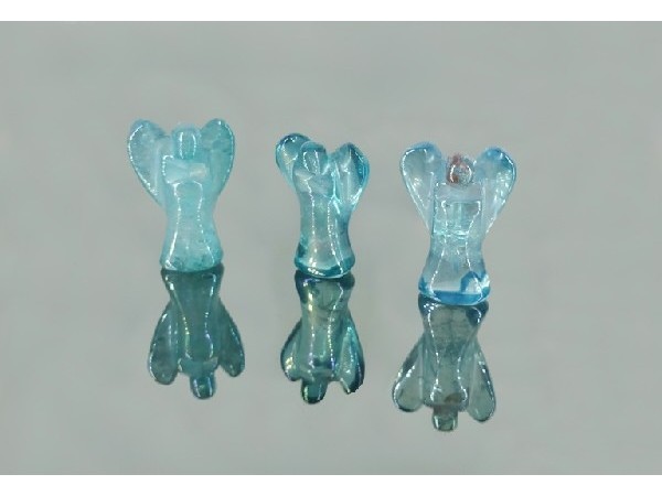 Figuara angel cuarzo aqua aura