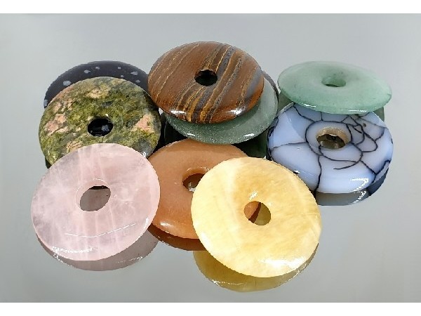 COLGANTE DONUT  VARIADO 40mm (5ud)