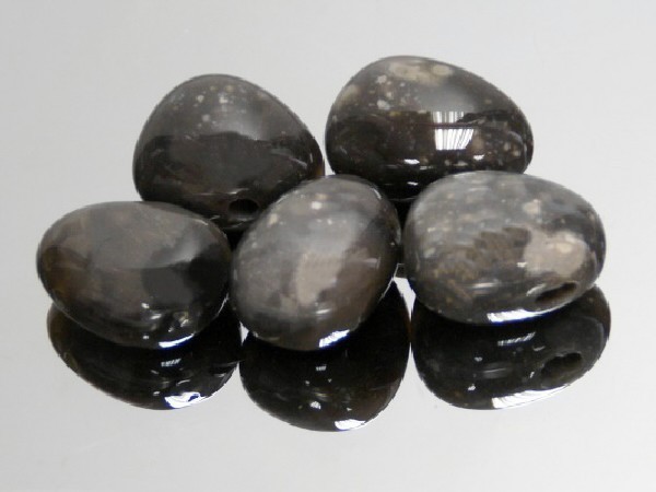 COLGANTE PERITA AGATA NEGRA (5ud)