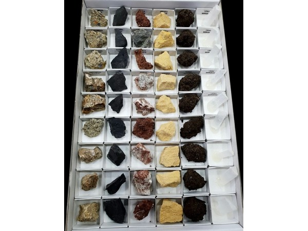 LOTE COLECCIÓN 4x4 MINERALES VARIADOS (1ud)