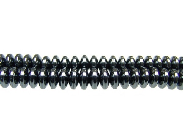 Hilo lenteja hematite 6mm