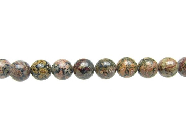 HILO BOLA JASPE LEOPARDO -12mm-