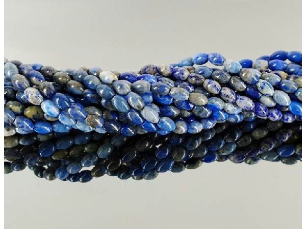 HILO SEMILLA LAPISLAZULI 4X6mm COMERCIAL (1ud)