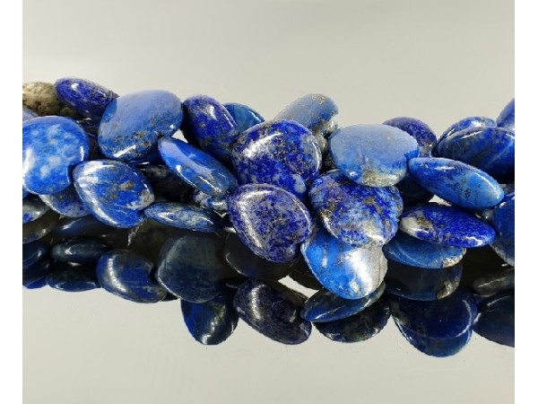 HILO CORAZON LAPISLAZULI 15X15mm EXTRA