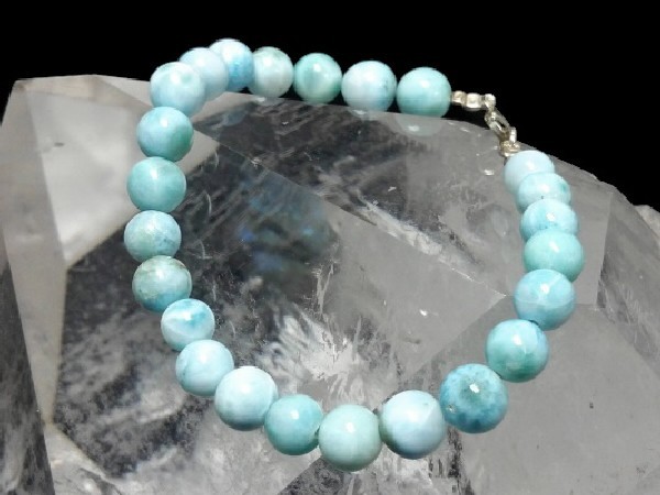 PULSERA LARIMAR 8mm EXTRA