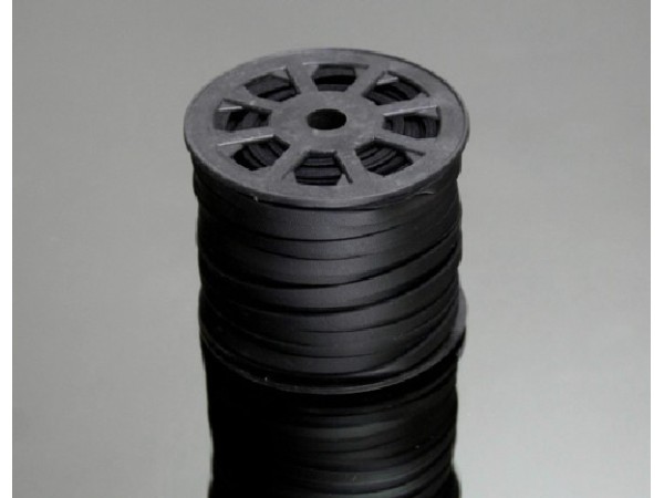 REGALIZ 6mm NEGRO -50mts-