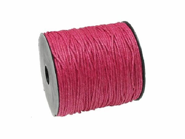 ROLLO CORDÓN ROSA OSCURO 2mm -100mts-