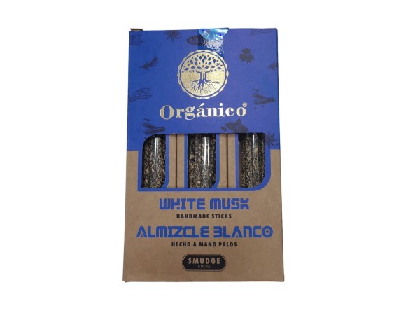 Incienso de Almizcle Blanco Orgánico - Ullas