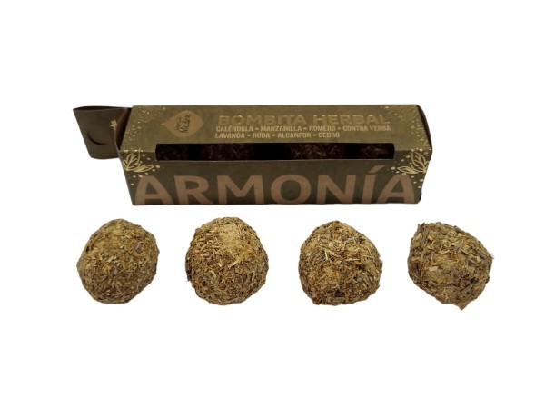 Bombita herbal armonia - Sagrada Madre