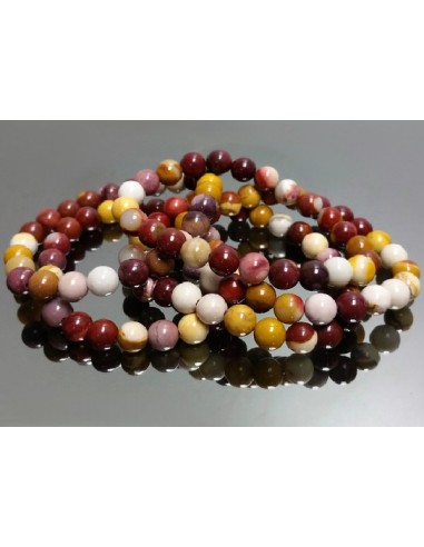 PULSERA BOLA 8mm MOKAITA -1ud-