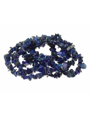 Pulsera chip lapislazuli (10ud)