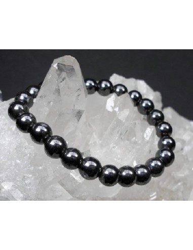 PULSERA HEMATITE BOLA 4MM -10ud-