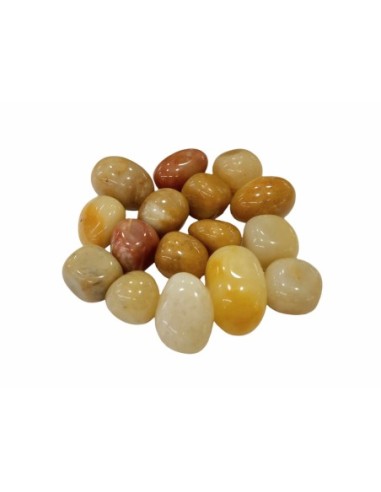 Rodado jade amarillo 20 a 30mm (250gr)