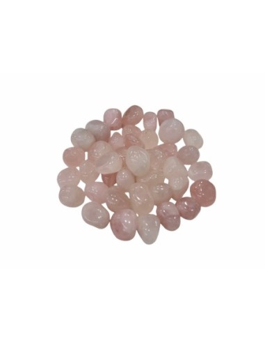 Rodado cuarzo rosa 15 a 20mm (250gr)