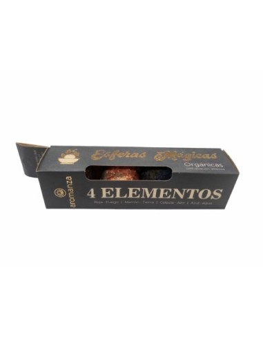 Esferas mágicas orgánicas de defumación 4 elementos - aromanza