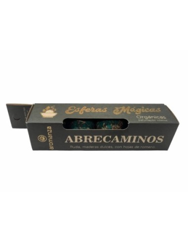 Esferas mágicas orgánicas de defumación Abrecaminos  - aromanza