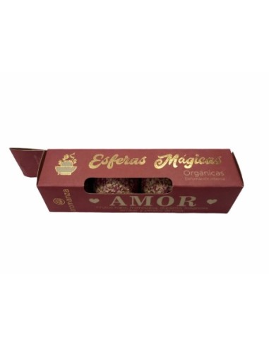 Esferas mágicas orgánicas de defumación Amor - aromanza