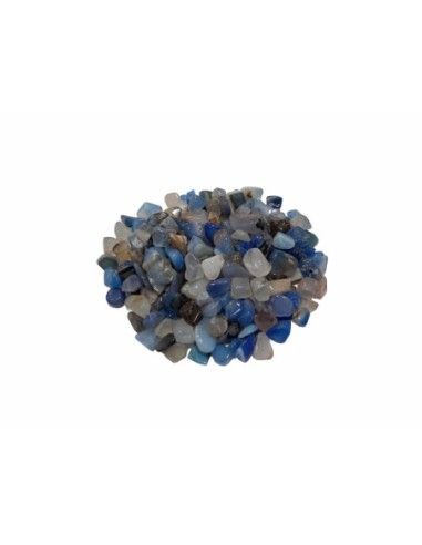 Rodado chip grueso agata azul (1kg)