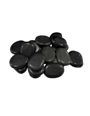 rodado plano obsidiana arcoiris (250gr)